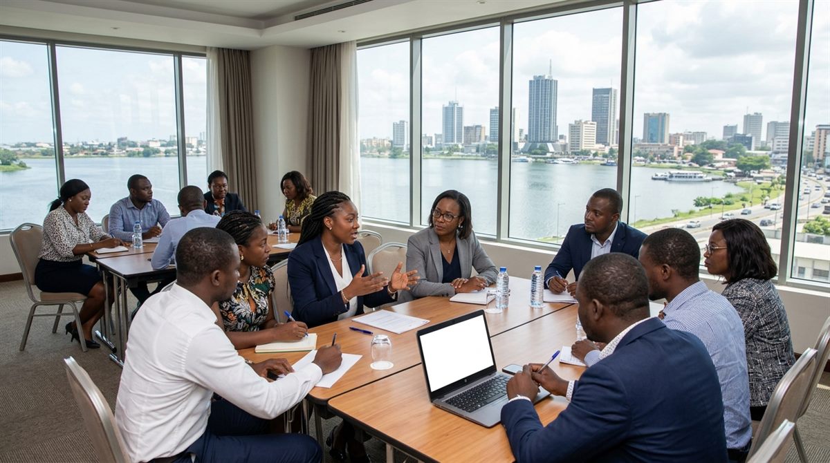 Session de formation Building Business à Abidjan